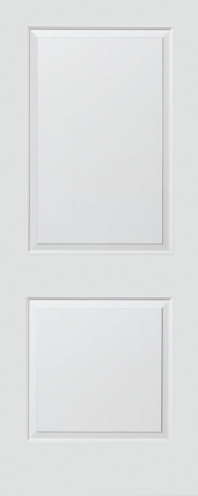 JELDWEN Molded Carrara 6'8 X 1-3/8 Cove And Bead Sticking 2 Panel Smooth Surface Hollow/Solid Interior Door