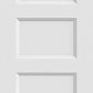 JELDWEN Molded Conmore 6'8 X 1-3/8 Stepped Sticking 5 Flat Panel Smooth Surface Hollow/Solid Interior Door