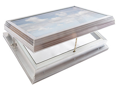 SUPREME City-Lite Series Curb Mounted Manual Vented Skylight