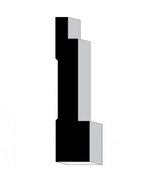 STCA (Similar To STEP35) 16' Primed Pine 3 Step Casing Molding
