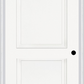 MMI TRUE 2 PANEL 6'8" FIBERGLASS SMOOTH EXTERIOR PREHUNG DOOR 20