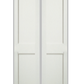 REEB Twin/Double 6'8 X 1-3/8 Or 1-3/4 2 Panel Primed Flat Shaker Sticking Interior Prehung Door PR8782