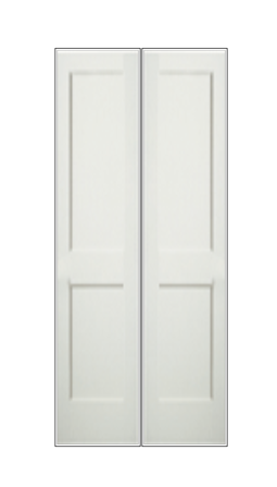 REEB Twin/Double 7'0 X 1-3/8 Or 1-3/4 2 Panel Primed Flat Shaker Sticking Interior Prehung Door PR8782