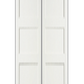 REEB Twin/Double 7'0 X 1-3/8 3 Panel Equal Primed Flat Shaker Sticking Interior Prehung Door PR8730