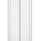 REEB Twin/Double 8'0 X 1-3/8 Or 1-3/4 1 Panel Primed Flat Ovolo Sticking Interior Prehung Door PR8020