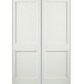 REEB Twin/Double 8'0 X 1-3/8 Or 1-3/4 2 Panel Primed Flat Shaker Sticking Interior Prehung Door PR8782