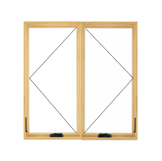 MARVIN Elevate Windows Double/Twin Venting Casement CN33 2W Ultrex Fiberglass Exterior Bare Pine Interior New Construction Low-E2 Argon CN 3331 2W CN 3335 2W CN 3339 2W CN 3343 2W CN 3347 2W CN 3355 2W CN 3359 2W CN 3363 2W CN 3371 2W