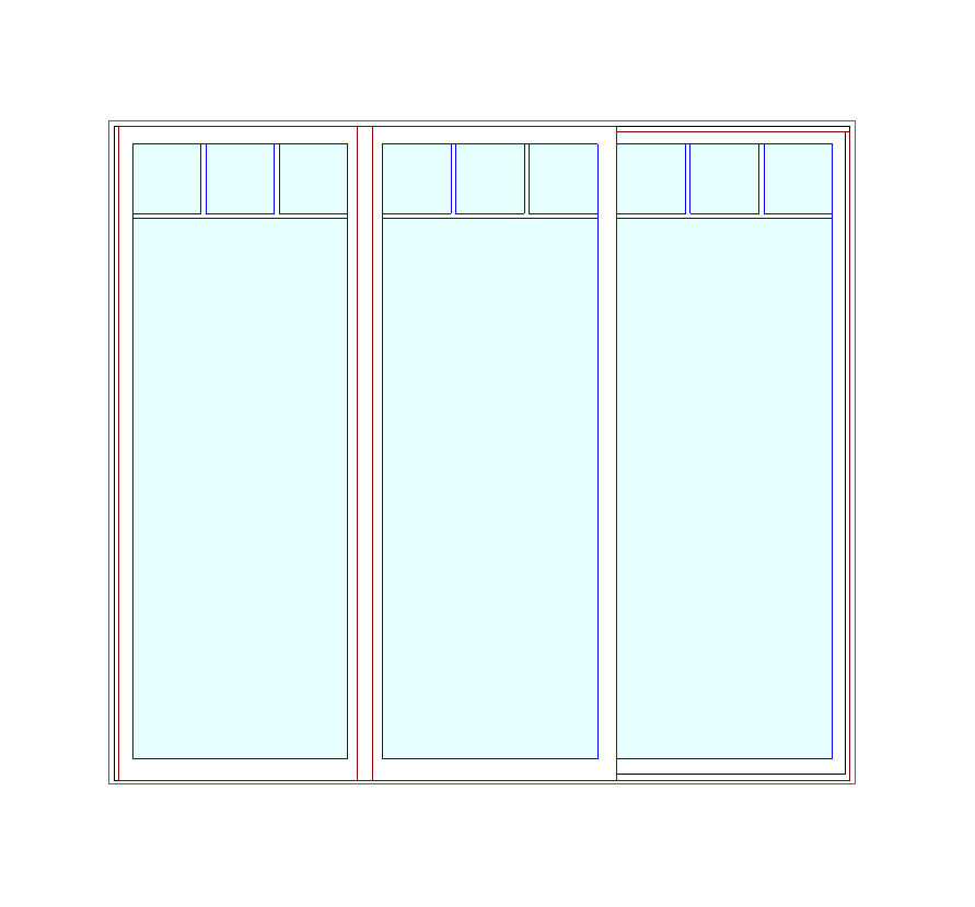MARVIN Essential 9'0" X 8'0" Frame Size 107½" X 95½" Ultrex Fiberglass Interior And Exterior Sliding/Gliding Clear Tempered Low-E2 With Argon Glass 3 Panel Patio Door Grilles/Screen Options CN 9080