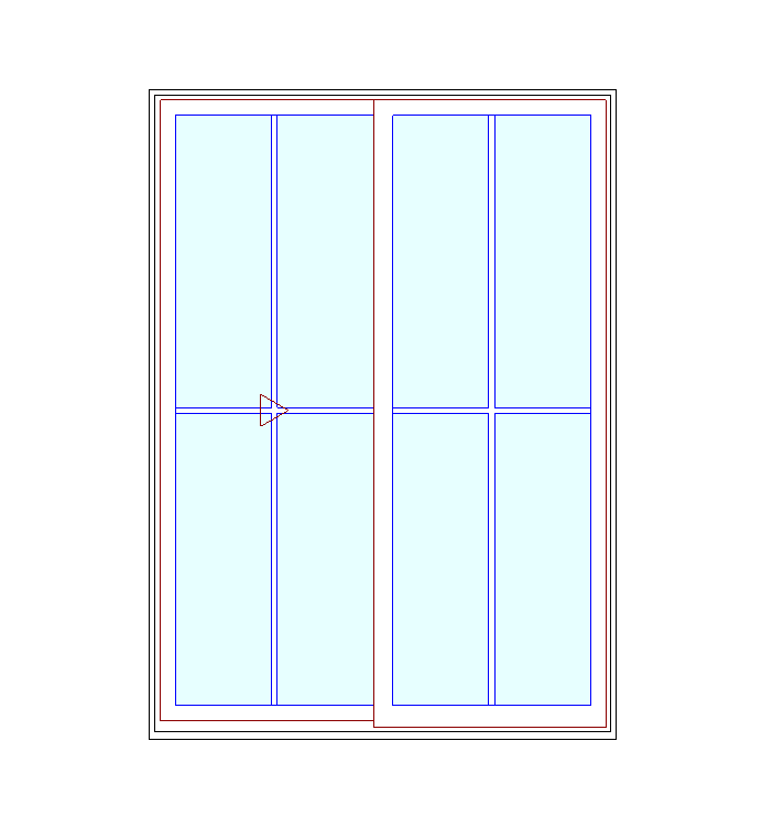 MARVIN Elevate Sliding Patio Door CN 5068 59" X 82" Ultrex Fiberglass Exterior Wood Interior Clear Tempered Glass Low-E2 With Argon 2 Panels Grilles/Screen Optional