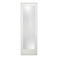 REEB 1 Lite Clear/Frosted 8'0" X 1-3/8 Primed Pine Ovolo Tempered Glass Interior French Door