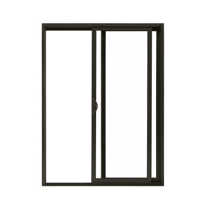 MARVIN Essential 6'0" X 6'8" Ultrex Fiberglass Interior And Exterior Sliding/Gliding Clear Tempered Low-E2 With Argon Glass 2 Panel Patio Door Grilles/Screen Options