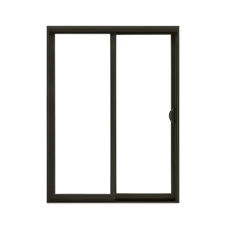MARVIN Essential 5'0" X 6'8" Frame Size: 59½" X 79½" Ultrex Fiberglass Interior And Exterior Sliding/Gliding Clear Tempered Low-E2 With Argon Glass 2 Panel Patio Door Grilles/Screen Options CN 5068