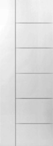 MASONITE Interior Molded Berkley 6'8 X 1-3/8 Hollow/Solid Door
