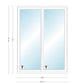 ANDERSEN PS5 200 Series Permashield 59-1/4" X 79-1/2" Sliding/Gliding Dual Pane Or Triple Pane Low-E Tempered Argon Fill Stainless Glass 2 Panel Patio Door Grilles/Screen Options