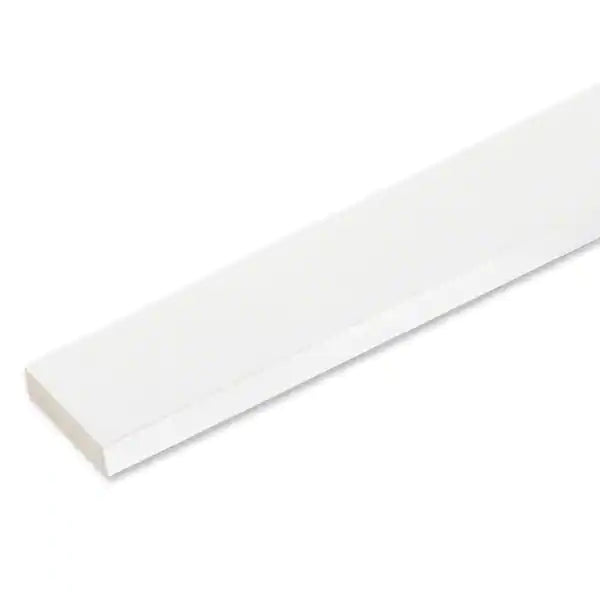 PVC 1 X 4 X 18' PVC Smooth S4S Board Molding