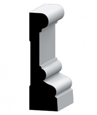 SRB3 16' Primed Pine Or WC1CT Primed MDF Windsor Casing Molding