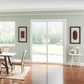 MI V2000 Series 5'0" X 6'8" Vinyl Sliding/Gliding Clear Low-E Argon Tempered Dual Pane Glass 2 Panel Patio Door 910 Colors/Grilles/Screen/Handicapped Sill Options