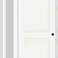 MMI TRUE 2 PANEL 3'0" X 6'8" FIBERGLASS SMOOTH EXTERIOR PREHUNG DOOR WITH 1 FULL LITE CLEAR OR PRIVACY/TEXTURED GLASS SIDELIGHT 20
