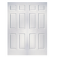 JELDWEN Twin/Double Molded Colonist 6'8 X 1-3/8 Cove And Bead Sticking 6 Panel Grained Surface Hollow/Solid Interior Prehung Door