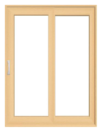 PELLA Lifestyle Series Contemporary 2 Panel 71.25" X 95.5" Advanced Low-E Insulating Tempered Argon Fill Glass Assembled Sliding/Gliding Patio Door Grilles/Screen Options